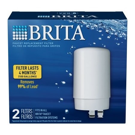 Brita 2CT WHT Fauc MNT Filter 36311